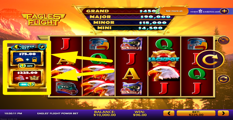 Eagles Flight Power Bet Power Bet