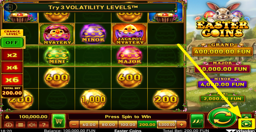 Easter Coins Autoplay