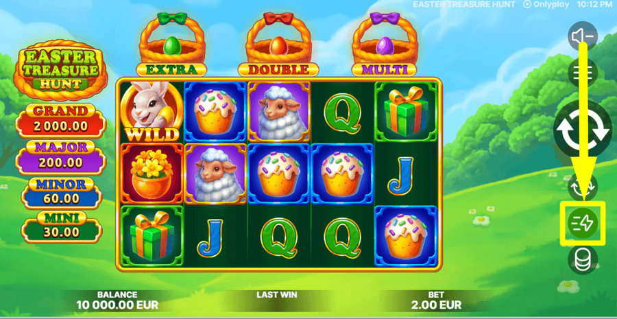 Easter Treasure Hunt Turbo Feature