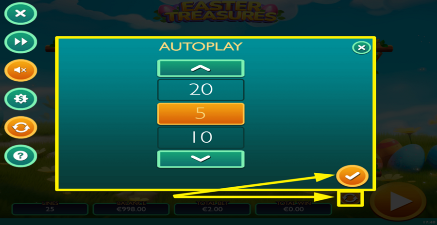 Easter Treasures Autoplay