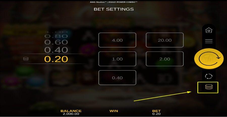 Eggz Power Combo Select Bet