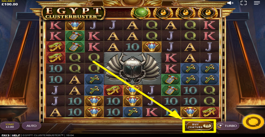 Egypt Clusterbuster Buy Bonus