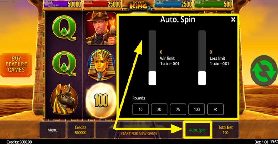 Egypt King 2 Autoplay