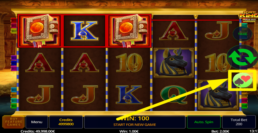 Egypt King Book Hunt Unlimited Gamble