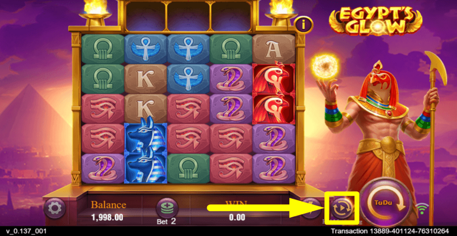Egypts Glow Autoplay Feature