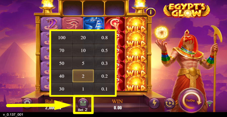 Egypts Glow Bet Value