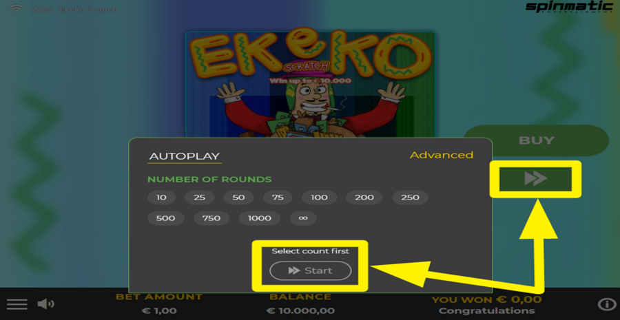 Ekeko Scratch Autoplay