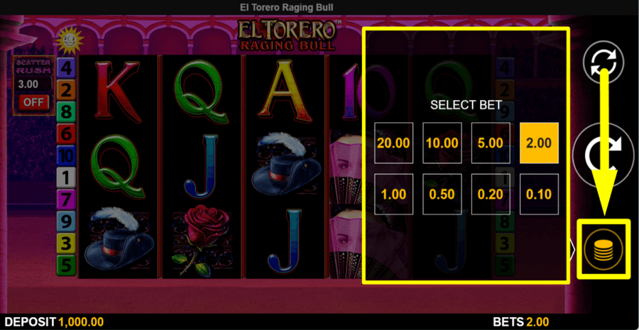 El Torero Raging Bull Bet Value