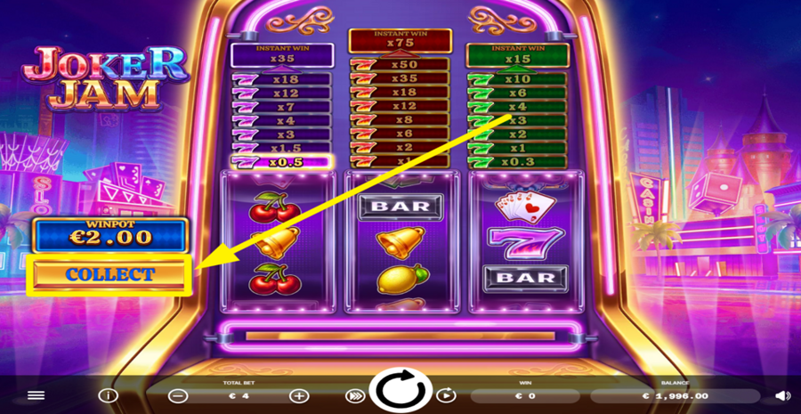 Ela Games Joker Jam Collect Winpot