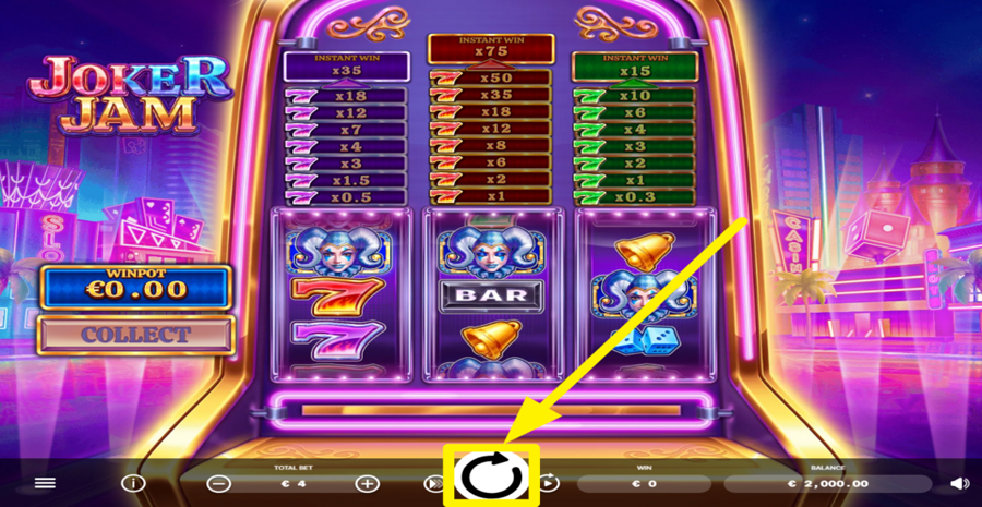 Ela Games Joker Jam Spin