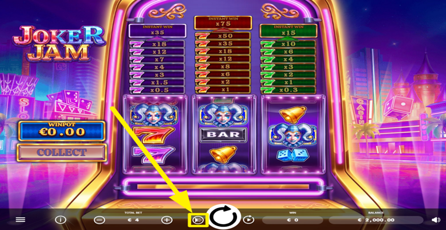 Ela Games Joker Jam Turbo