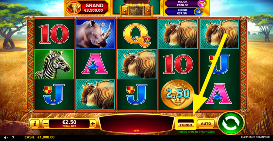 Elephant Stampede Turbo