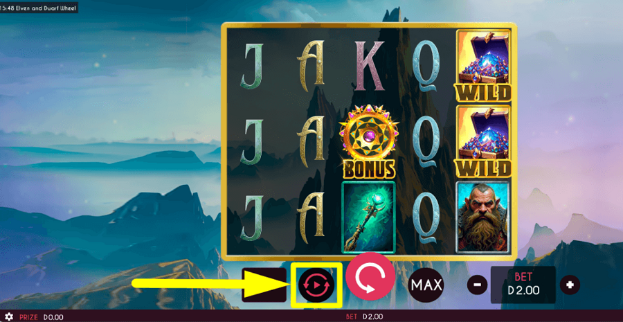 Elven And Dwarf Wheel Autoplay Feature