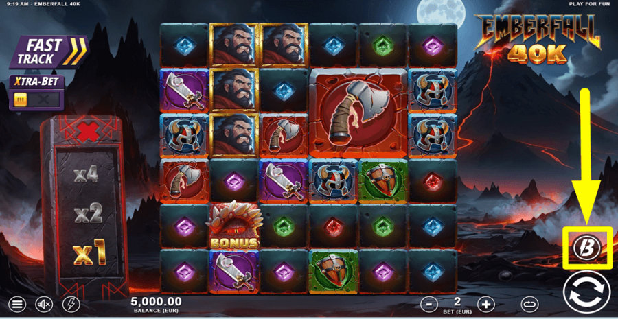 Emberfall 40k Burst Feature