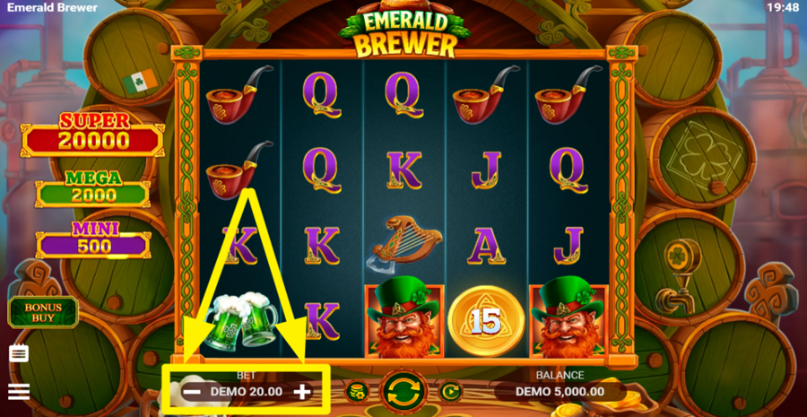 Emerald Brewer Adjust Bet