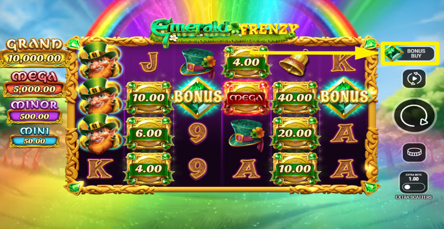 Emerald Frenzy Buy Bonus