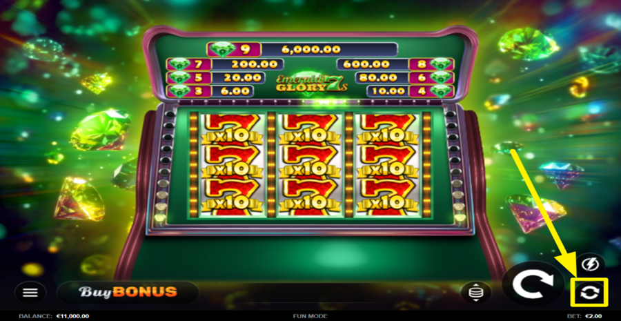Emerald Glory 7s Autoplay