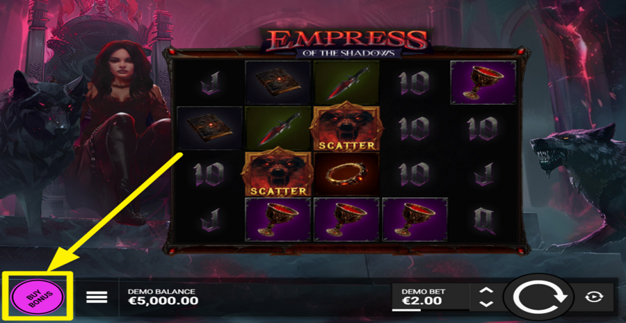 Empress Of The Shadows Buy Bonus