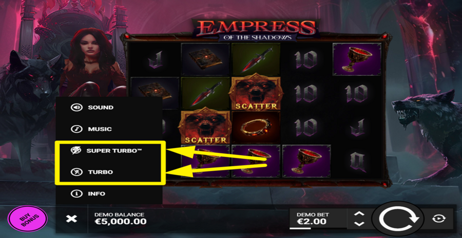 Empress Of The Shadows Turbo