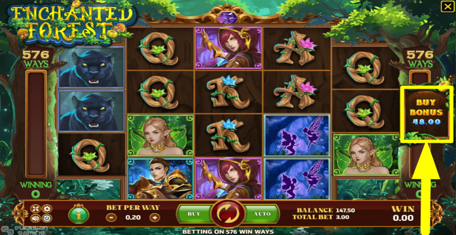 Enchanted Forest Buy Bonus Feature