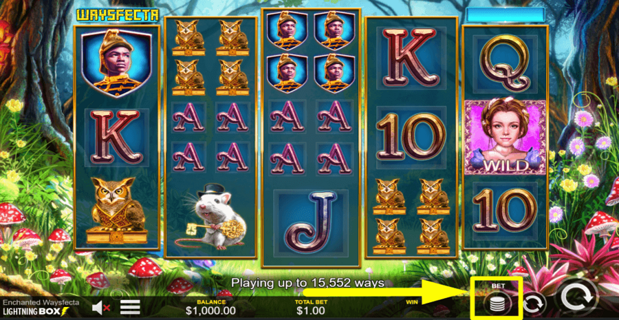 Enchanted Waysfecta Bet Value