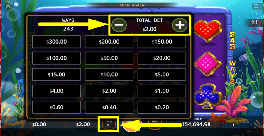 Enchantress Area Bet Value