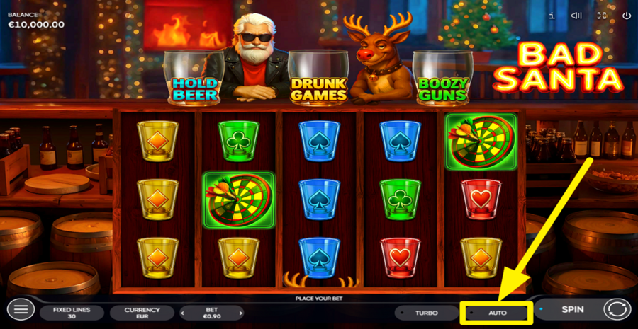 Endorphina Bad Santa Autoplay