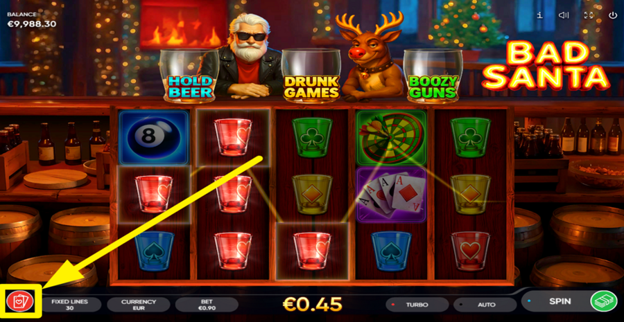 Endorphina Bad Santa Gamble
