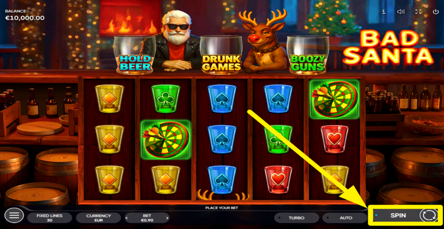 Endorphina Bad Santa Spin