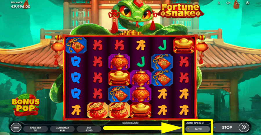 Endorphina Fortune Snake Autoplay Feature
