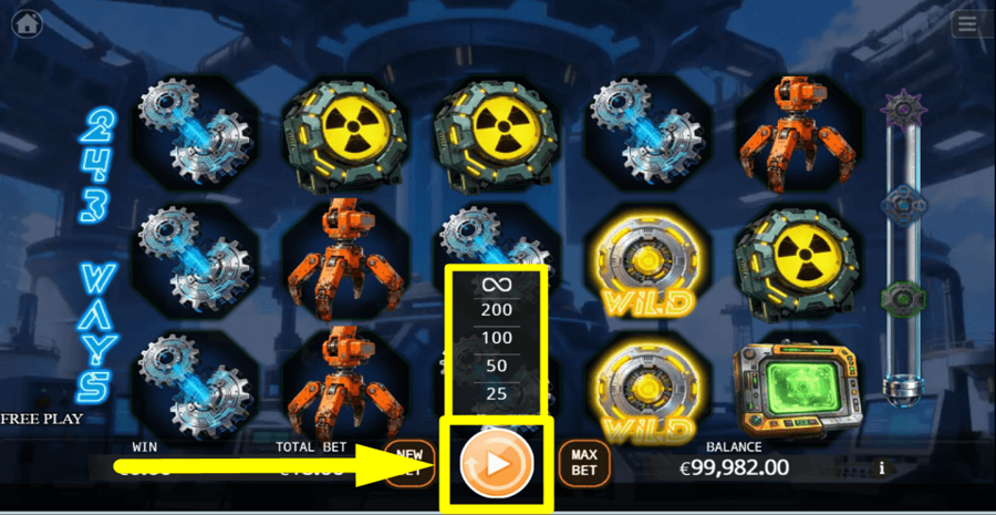 Energy Awakening Autoplay Feature