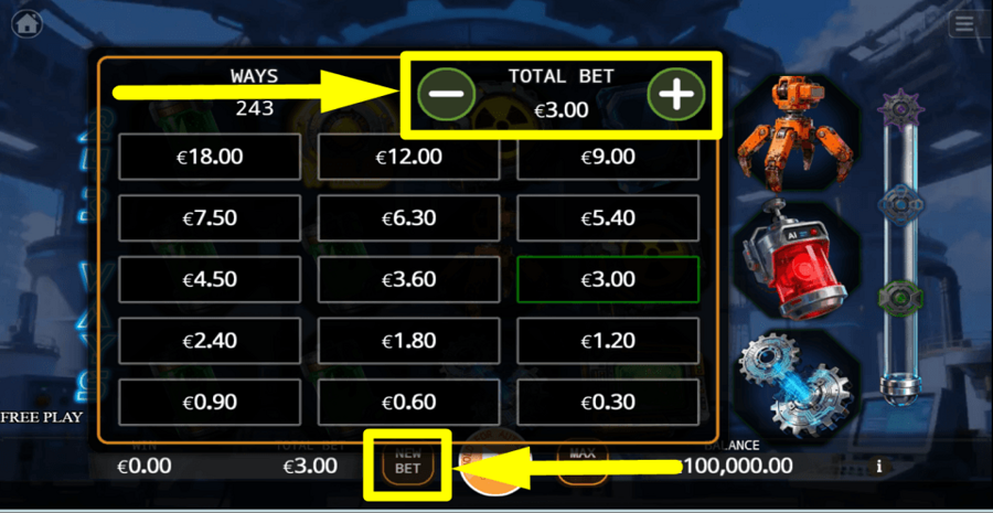 Energy Awakening Bet Value