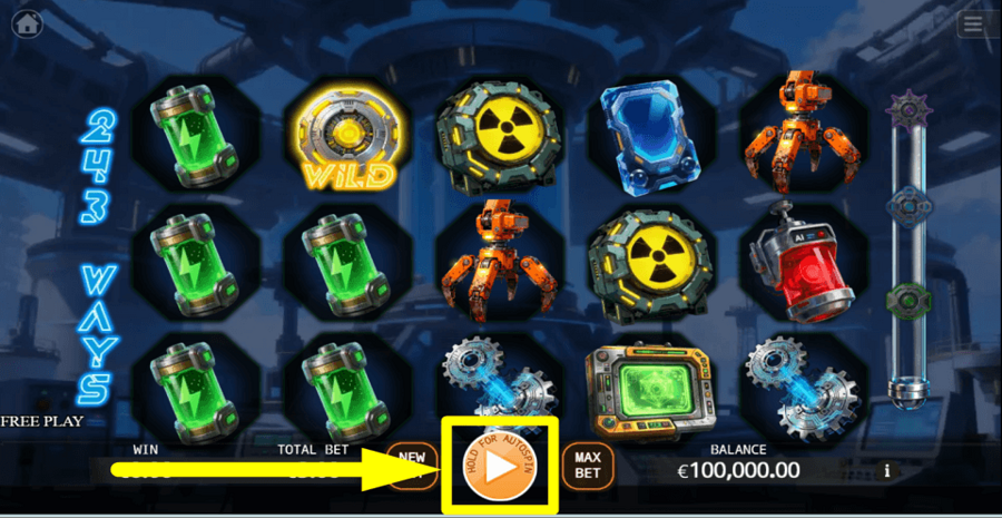 Energy Awakening Play Button