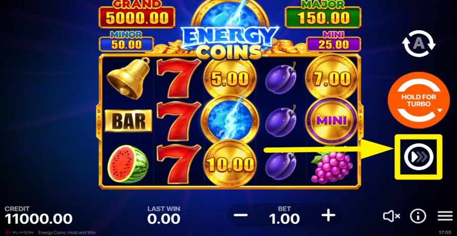 Energy Coins Hold And Win Turbo
