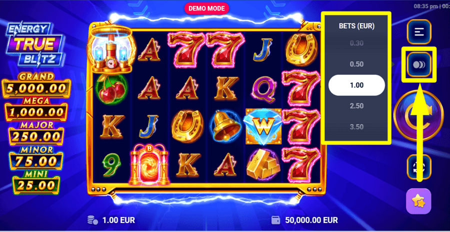 Energy True Blitz Bet Value