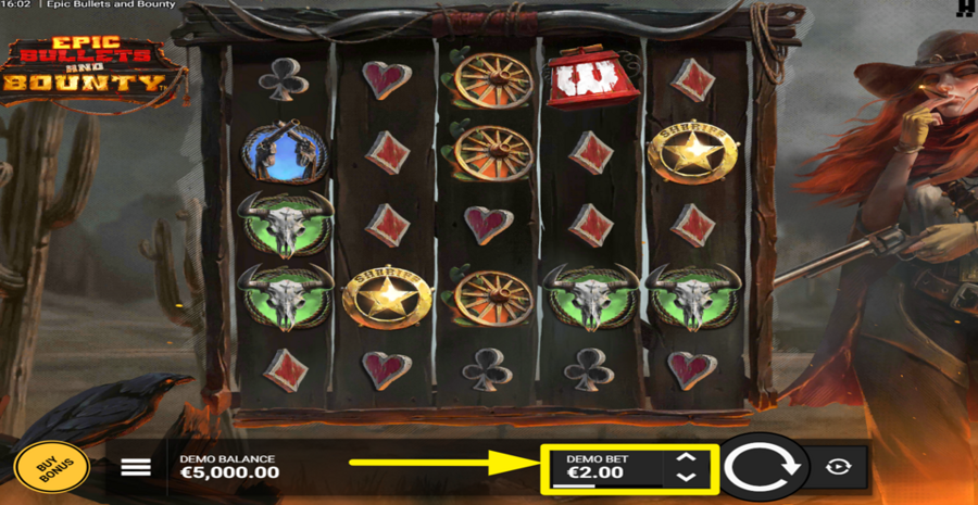 Epic Bullets And Bounty Adjust Bet