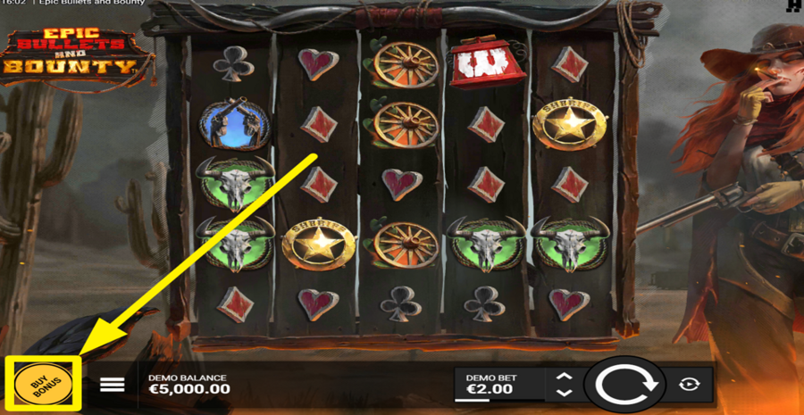 Epic Bullets And Bounty Buy Bonus