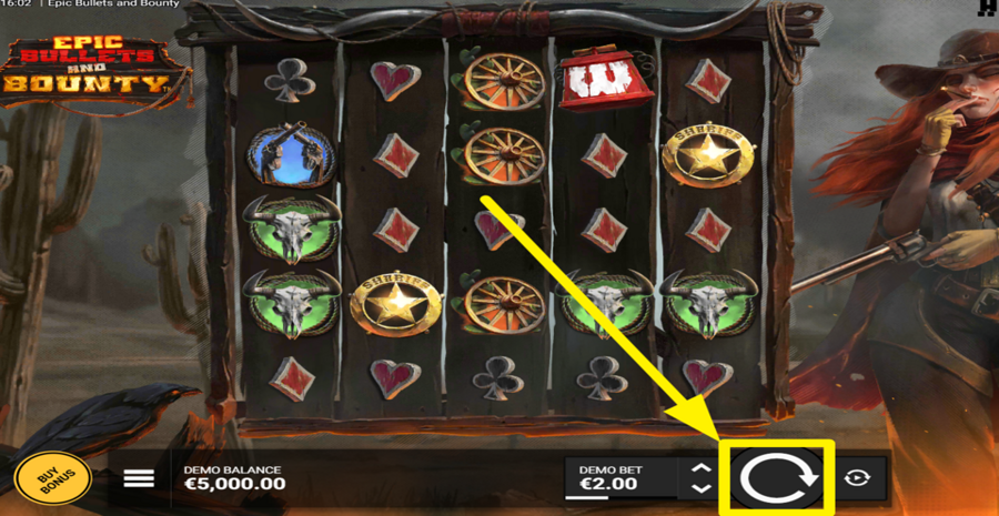 Epic Bullets And Bounty Spin