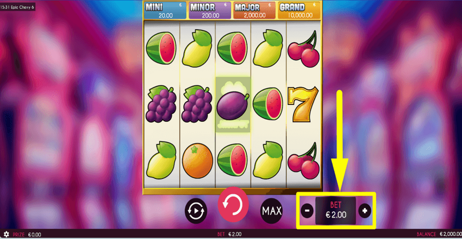 Epic Cherry 6 Bet Value