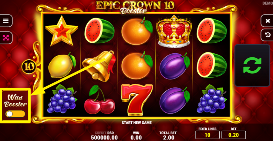 Epic Crown 10 Booster Wild Booster