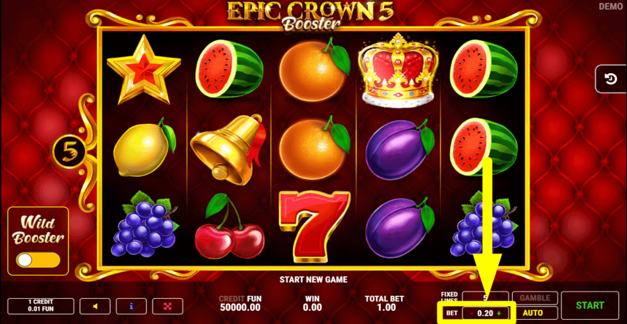 Epic Crown 5 Booster Bet Value