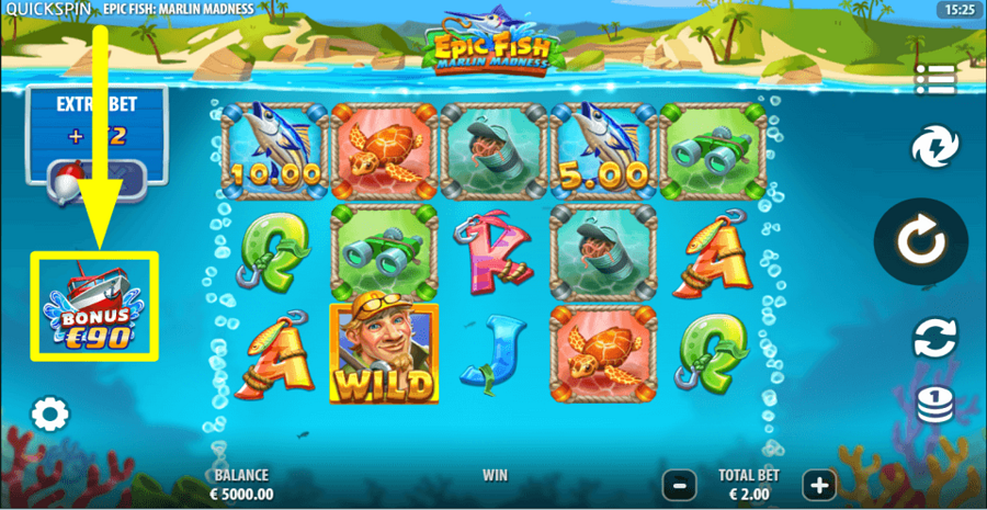 Epic Fish Marlin Madness Buy Feature