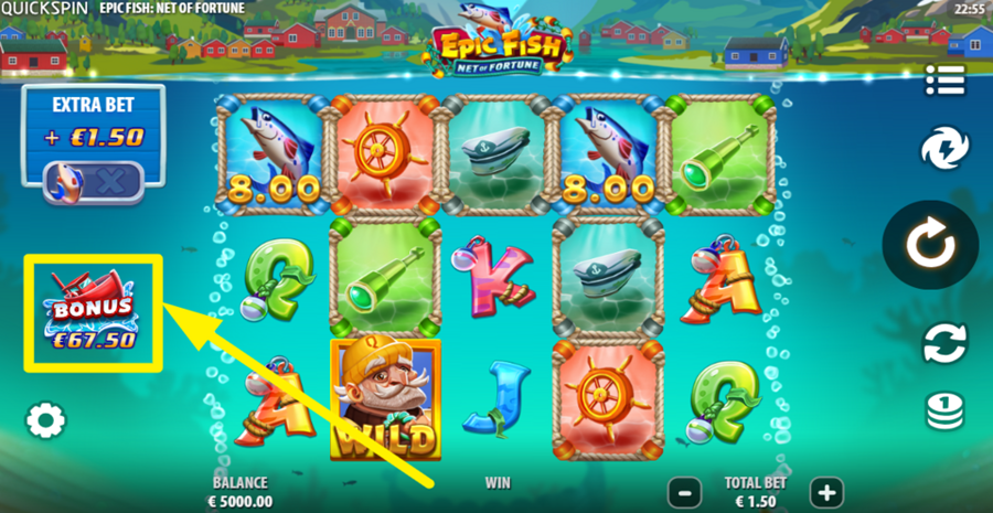 Epic Fish Net Of Fortune Buy Bonus