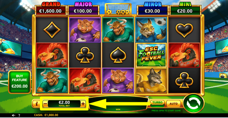 Esc Football Fever Bet Value