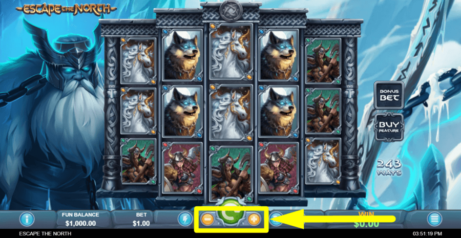 Escape The North Bet Value