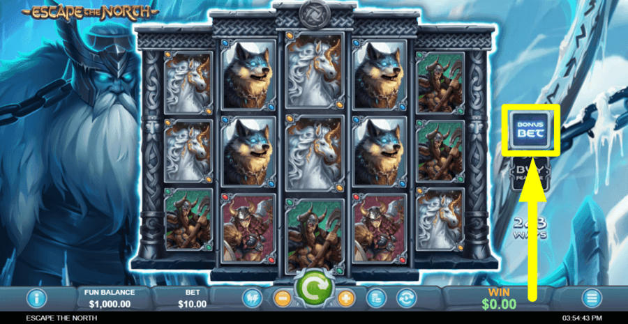 Escape The North Bonus Bet