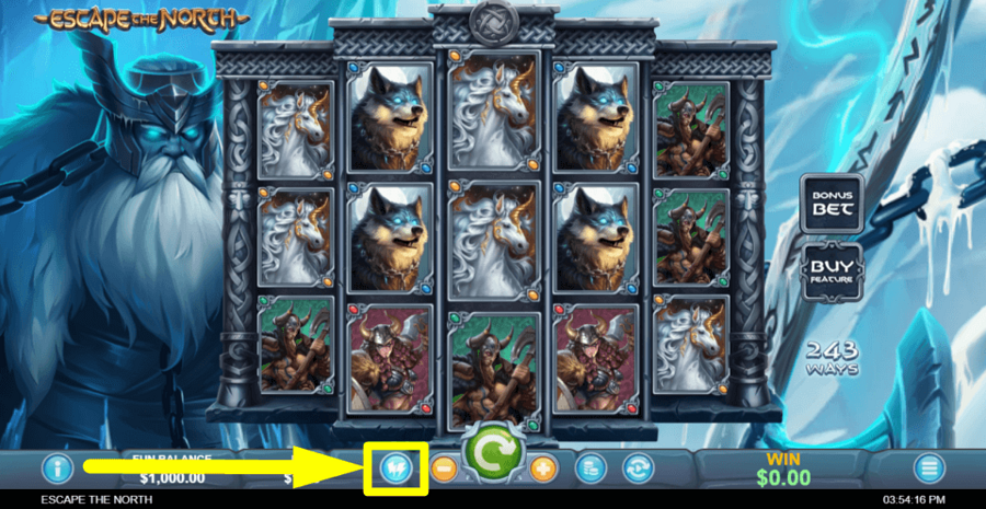 Escape The North Turbo Feature