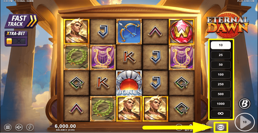 Eternal Dawn Autoplay Feature