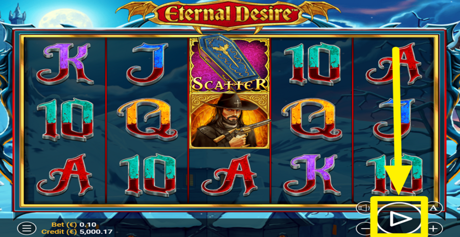 Eternal Desire Spin Button