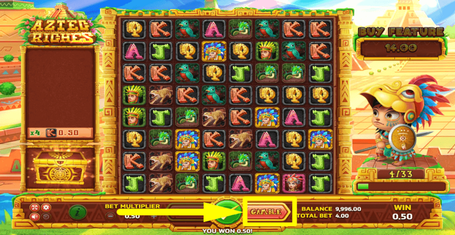 Eurasian Gaming Aztec Riches Demo - Reseña y Juego Gratis (95% RTP)